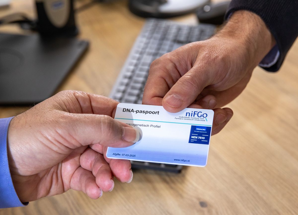 Oplossing: het DNA medicatie paspoort